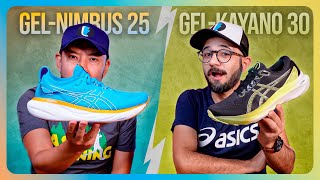 ASICS GEL-NIMBUS 25 ou GEL-KAYANO 30 // Comparativo Ping-Pong