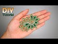 DIY - How to make Kanzashi Flower | Cara membuat bros pita satin | ribbon | Tutorial handmade