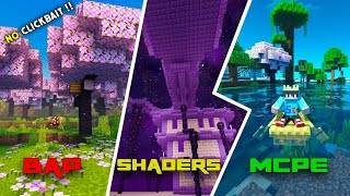 Top Best Realistic Shaders For Minecraft Pocket Edition !! 1.20 + Support