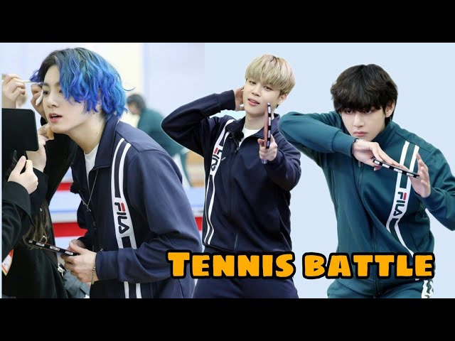 BTS Table Tennis 🏓 game // Hindi dubbing // Jhope love spider Man // bts run ep139 class=