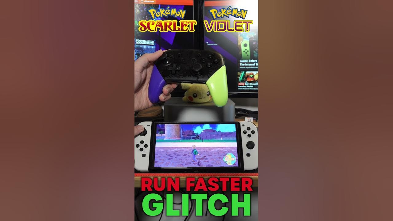 Run Faster Glitch in Pokémon Scarlet & Violet #Shorts