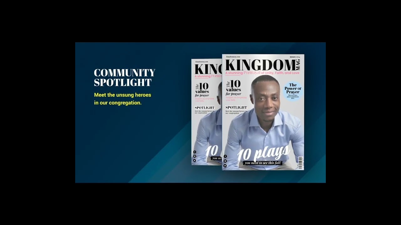 CHURCH MAGAZINE OUT SOON