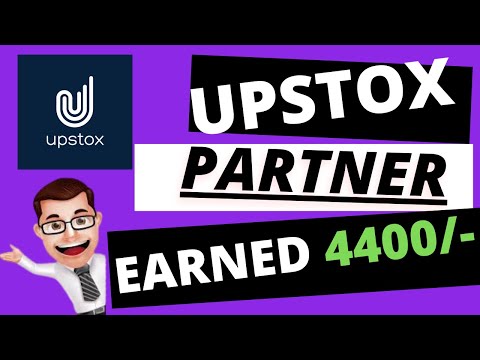 Upstox Partner Program | Earned Rs 4400/- in a month with zero Investment Hindi