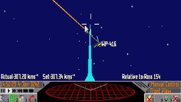Frontier: Elite II PC MS-DOS Intro & Gameplay (MT-32)