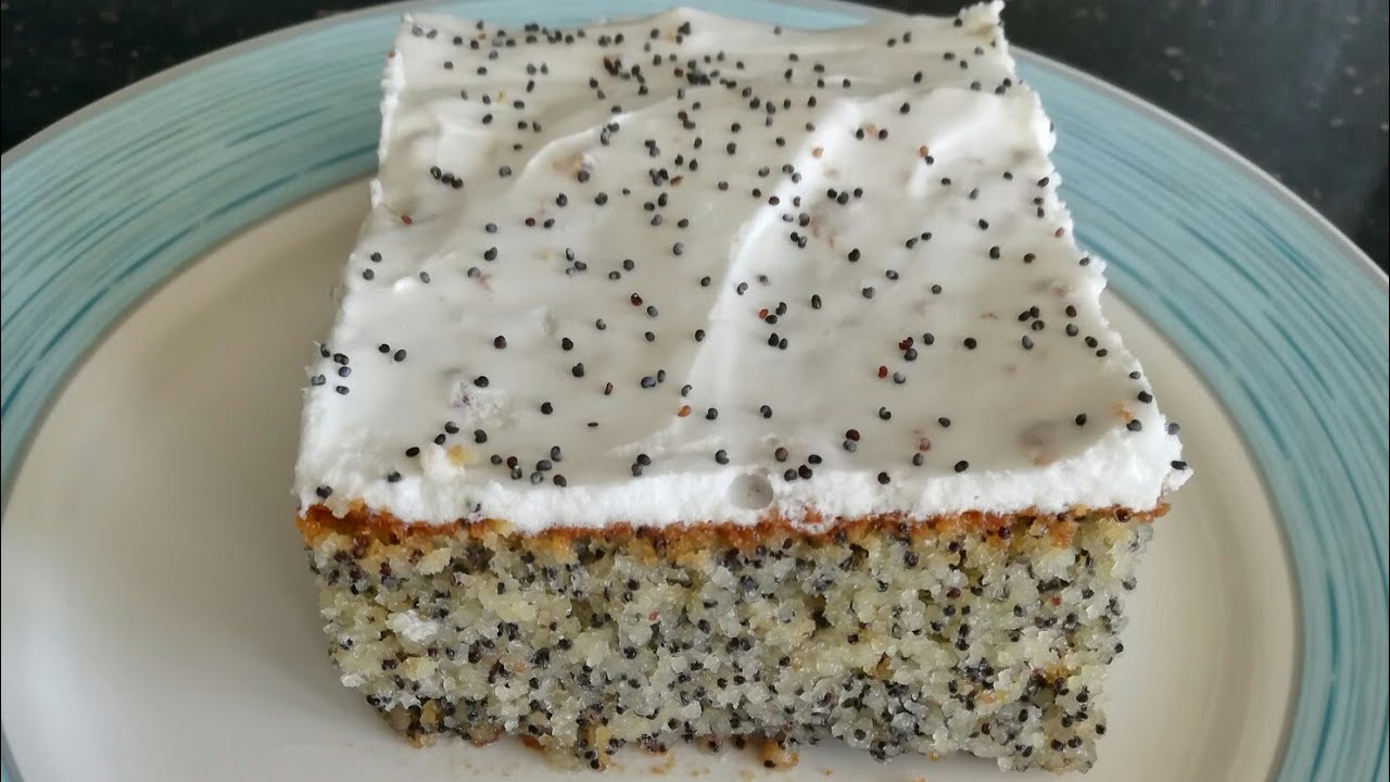 HAŞHAŞLI ŞERBETLİ KEK YouTube