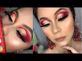 MAQUILLAJE ROJO TÉCNICA BRASILEÑA CUT CREASE LEVANTADO 2020