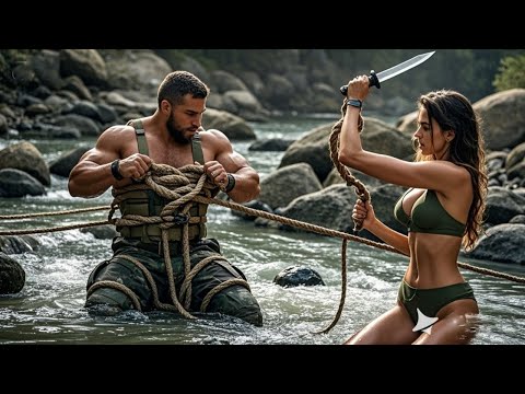 The male soldier pretended to drown and successfully helped the female soldier to open up her heart