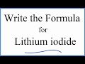Lithium and Iodine Compounds