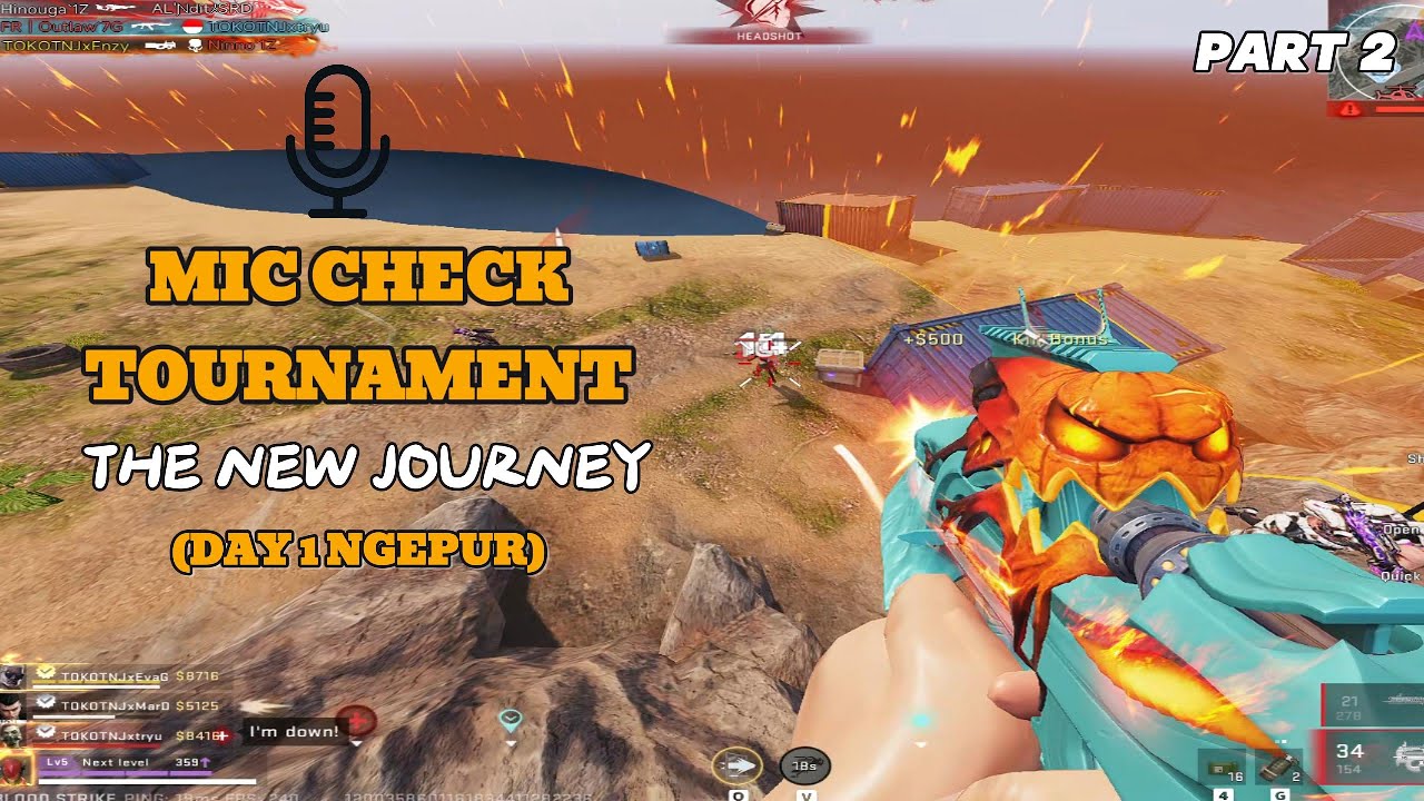 BLOOD STRIKE - MIC CHECK TOURNAMENT TNJ DAY 1 - PART 2