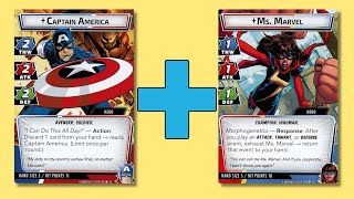 Two Player - Captain America and Ms. Marvel vs. Taskmaster