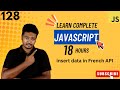 insert data in French API