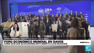 Directo a... Davos donde China omite hablar de Ucrania y la UE llama a mayor cooperación