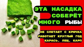 Насадка для рыбалки на КАРАСЯ, КАРПА, ЛЕЩА. Нес летает с крючка. Работает в холодной воде.