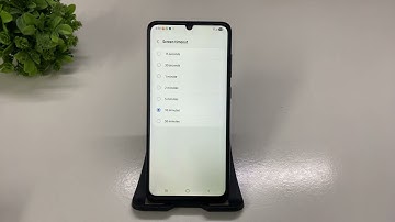 How to Change Screen Lock Time on Samsung Galaxy M07 | Screen Lock Time Settings Explained
