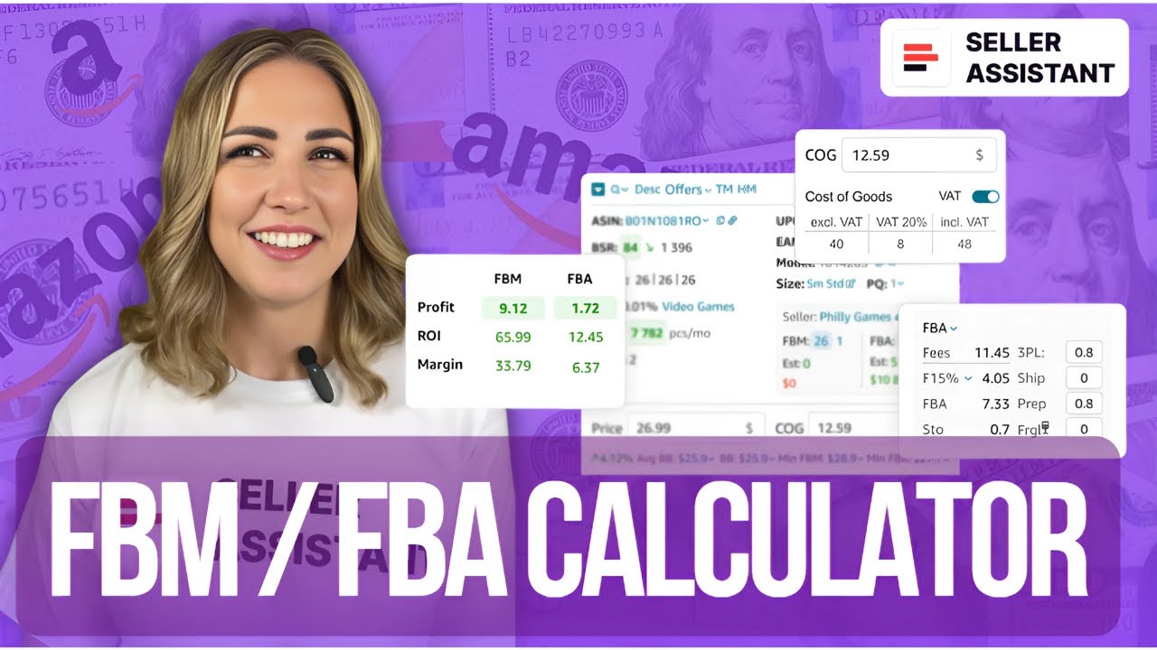 How to easily calculate all Amazon fees, costs and profitability | FBM & FBA Calculator Review