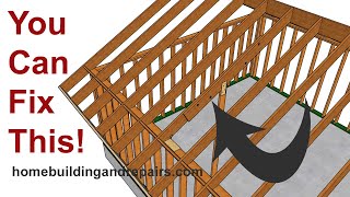 Simplified Instructions For Single Roof Rafter Repairs With Lower Termite or Other Wood Damage Profile
