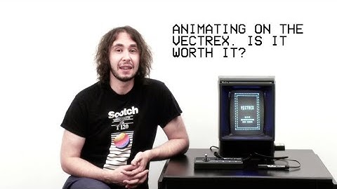 Animating with a Vectrex. AnimAction and Art Master. Is it worth it?