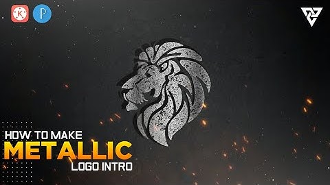 How To Make Shining Metallic Logo Intro On Android | Kinemaster + Pixallab| Metallic Intro ||