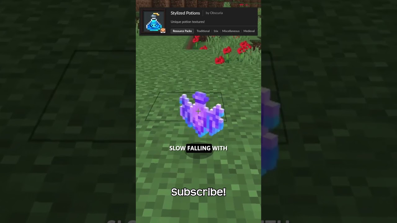 This Resource Pack Will Give Each Potion Its Own Unique Bottle Design In Minecraft!