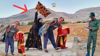 😱🌳 Ali is causing trouble again! Watering the kulthum trees and pitching tents on his property!