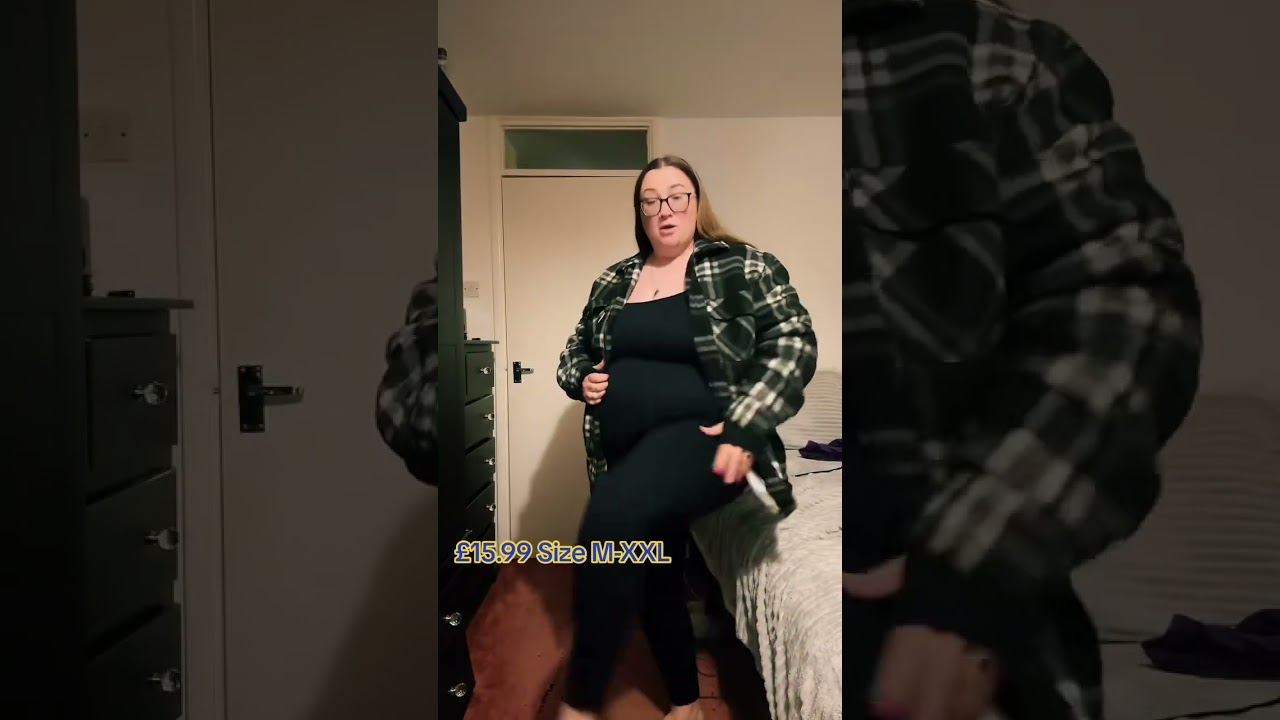 Unisex Menswear Style! Fleece-Lined Lumberjack Shirt £15.99 - Pair with Vest & Leggings or