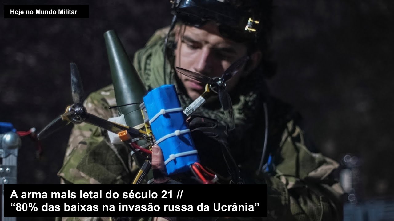 A arma mais letal do século 21 – “80% das baixas na invasão russa da Ucrânia”