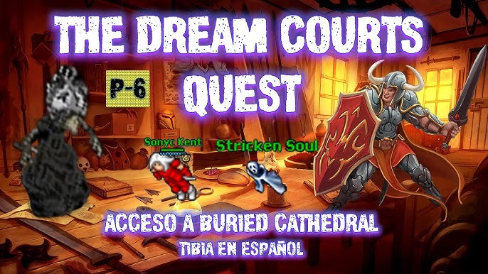 5. The Dream Courts Quest: The Seven Keys #WU18 - Tibia Life