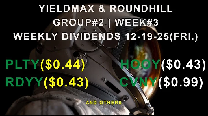 〽️YieldMax & RoundHill GP#2 ~ WK#3 |🔥Distribution Announcement | 📈...V155 | 12.17.25