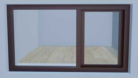 How To Model A Glass Window In Blender ? l How To Model House Window ?