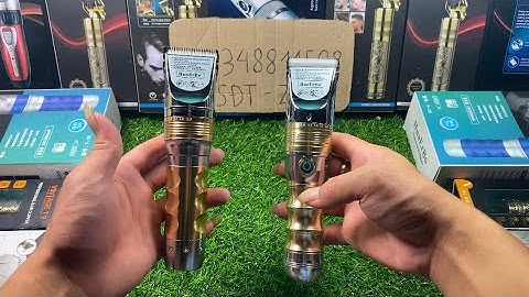 ReView Chi Tiết 2 Mẫu Tông Đơ Dành Cho Ae Cắt Tóc Chuyên Nghiệp,Lưỡi Sứ :Huber F10Plus Và Huber B60 