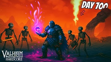 700 days of HARDCORE Valheim. With no map or portals...