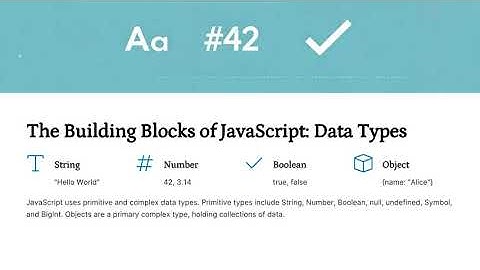 JavaScript Data Types, Functions & Logic (2025) | Part 2: JS Building Blocks Explained