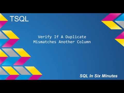 TSQL: Verify If A Duplicate Mismatches Another Column (Showing LEFT OUTER JOIN)