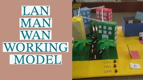 LAN MAN WAN WORKING MODEL #shorts #ytshorts #technology #project #computer