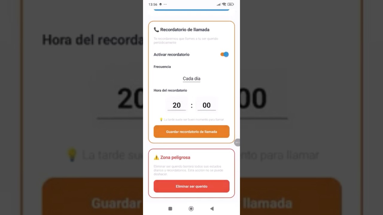 Eliminación y cambio de ser querido