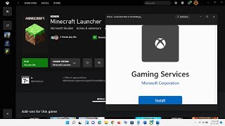 Fix Opening Minecraft Launcher Launches Gaming Services On Microsoft Store In Windows 10/11 PC