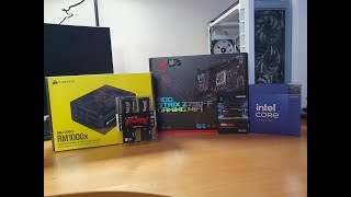 New PC Build - Asus ROG Strix Z790-F - Intel I9 14900k - 64GB Kingston Fury - MSI Suprim X 3090TI
