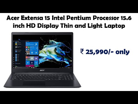 Acer Extensa 15 Intel Pentium Processor 15.6 inch HD Display Thin and Light Laptop EX215-31 reviews