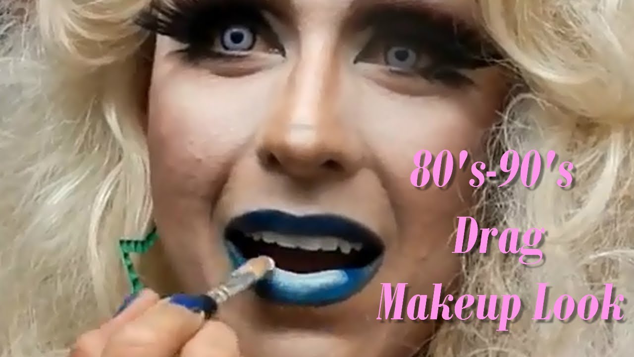 80's 90's Maquillaje Drag