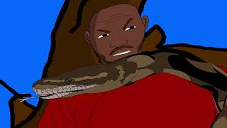 Death Gripped By A Snake - True Animated Horror Story