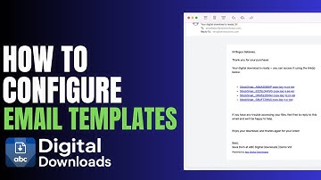 How to Customize Email Templates in ABC Digital Downloads | Shopify App Tutorial