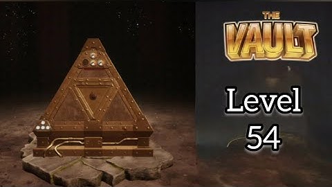 The Vault Logic Puzzle Box Level 54