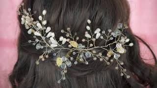 : Boho Bridal!!.. Fashion! DIY Hair Accessories For Different Hairstyles on Gown Dresses