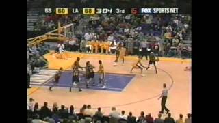 Kobe Bryant - Warriors at Lakers - 12\/16\/01 (Monster two-hander)