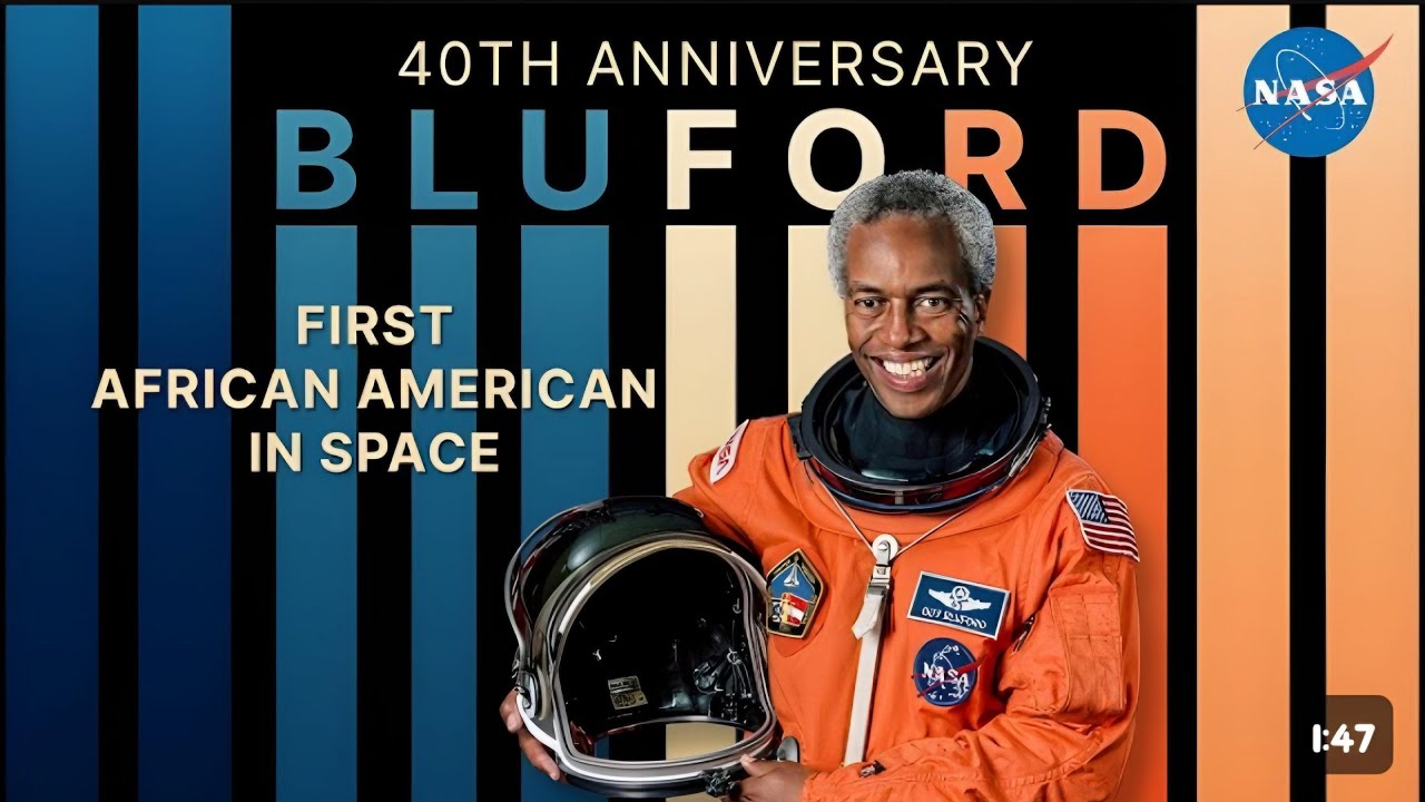 Guy Bluford  First African American in Space  40 Years of Inspiration1080P HD