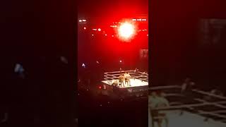 WWE Live India - The Shield vs Samoa joe, Sheamus and Cesaro (w/Crowd Face off) w/Entrance