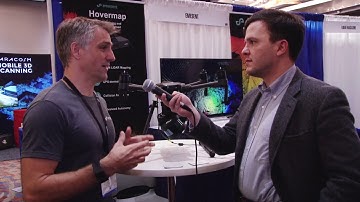 Discussing Hovermap, the LiDAR Payload for Drones from Emesent - GeoWeek 2019