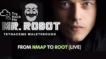MR ROBOT CTF 🔥 From Nmap to Root (LIVE) | TryHackMe Walkthrough | CYBER SUNDAY Special
