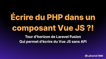 Laravel Fusion : J