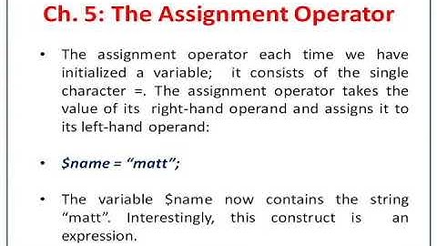 PHP01 The Building Blocks of PHP